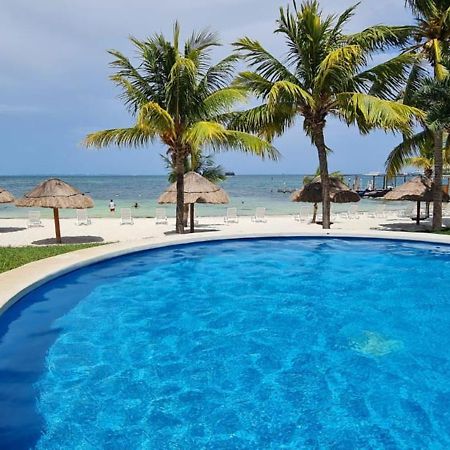 Oceanfront Condo At Unique Location 칸쿤 외부 사진